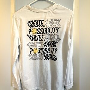 SMILEY size small graphic shirt